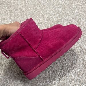 UGG Fuchsia Winter Boots